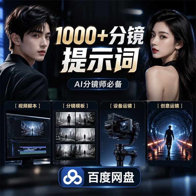 分镜运镜提示词+AI指令整理